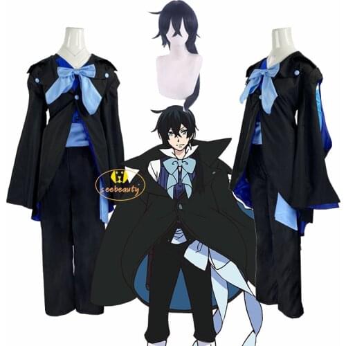 Anime The Case Study of Vanitas Cosplay Vanitas no Karte Costume Vanitas Dark Long Wig Vampire Outfit Suit Halloween Party Wear