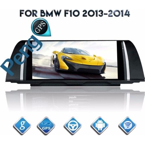 10.25 Inch Android System Car Radio for BMW F10 2013-2014 GPS Navigation 2 Din DVD Player HIFI Sound 1080P Video Santav Headunit