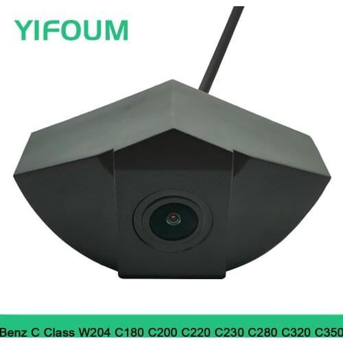 YIFOUM Car Front View Parking Positive Logo Camera For Mercedes Benz C Class W204 C180 C200 C220 C230 C280 C320 C350 2008-2015