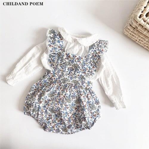Baby Girls Romper Clothes Spring Newborn Baby Romper Jumpsuit Infant Toddler Jumpsuit For Girl Princess Baby Sunsuit Overalls