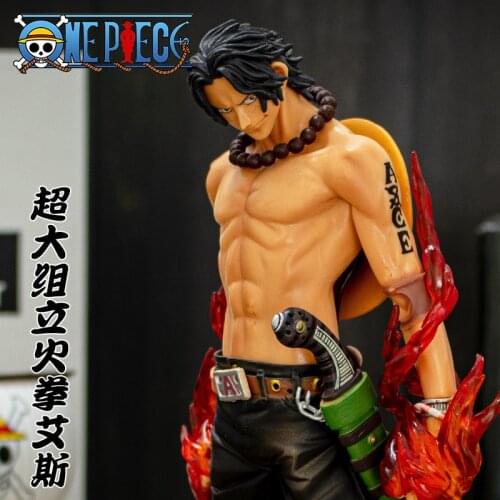 One Piece Anime Figure Portgas D Ace Master Stars Piece MSP 26cm Figurines PVC Action Figure Collection Model Toy Christmas Gift