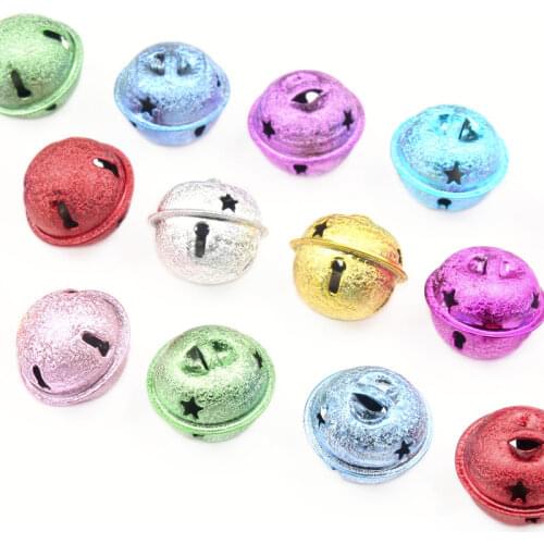 20pcs 24mm Christmas Bell Home Garden&Christmas Party Decorations/Christmas Tree Decoration Supplies Gifts