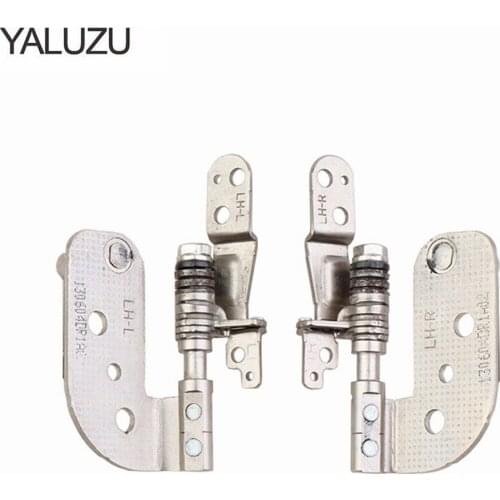 YALUZU Laptop Lcd Hinges Kit for Dell Inspiron 1545 1546 series notebook hinge screen axle bracket left + right 1 pair