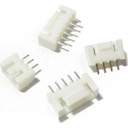 20Pcs/lot XHB -A 2.54MM Connector with Buckle 2 3 4 5 6 7 8 9 10 Pin 2.54mm Male Socket Pin Header Connectors