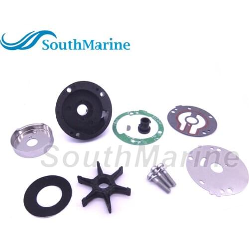 Boat Motor 689-W0078-A6 689-W0078-06 Water Pump Repair Kit with Housing for 25HP 30HP Outboard Engine, 18-3427 Sierra Marine