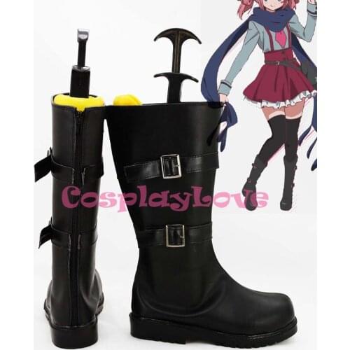 Cyuunibyou Demo Koigashitai Shichimiya Satone Cosplay Shoes Boots Custom Made For Halloween Christmas Festival