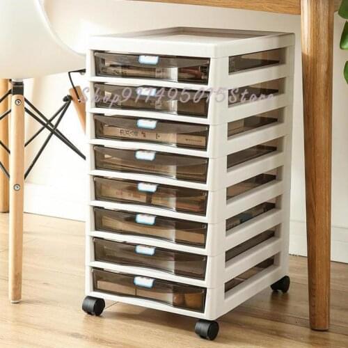 Office Desktop Storage Box Floor Multi-layer Racks Under The Desk To Organize Artifacts Stationery Drawer Storage Cabinets