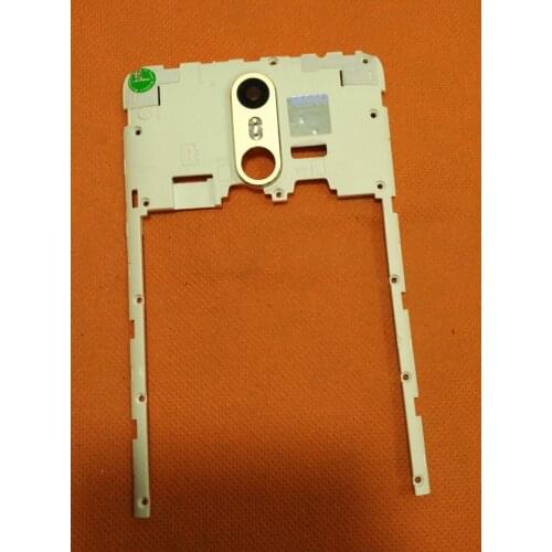 Used Original Back Frame + camera glass for Leagoo M8 MT6580A Quad Core 5.7" HD 1280x720 Free shipping