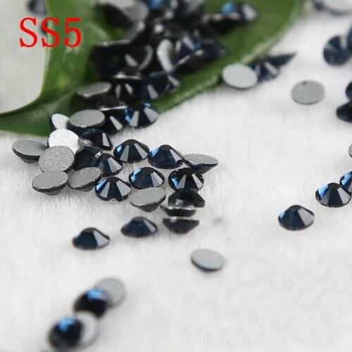 SS5 1440PCS/PACK Chinese cymbidium Flatback Strass hotfix rhinestones mobilephone nail art stones sliver flatback