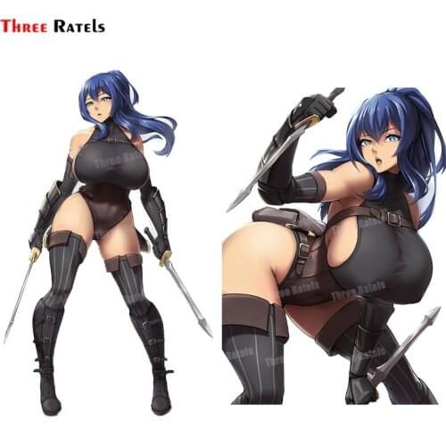 Three Ratels A266 Cool Anime Girl Rei Original Sticker For All Kinds Of Car Auto Accessory Decorative With Waterproof Protected