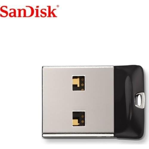 USB 2.0 SanDisk Original CZ33 Mini Pen Drives 64GB 32GB 16GB 8GB USB Flash Drive Stick U Disk USB Key pendrive
