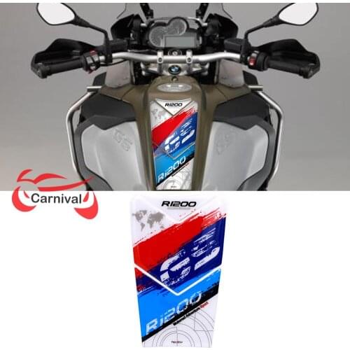 For BMW R1200GS Adventure LC R1200 GS ADV 3D motorcycle fuel tank protection pad 2014-2018
