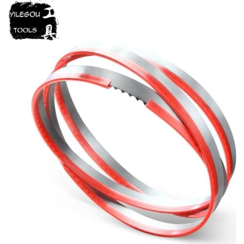 2 Pieces 1712mm Band Saw Blades 1712*16*0.55mm*4Tpi Woodworking Saw Blades 16*0.55*1712mm*4 Teeth Saw Blades For Wood