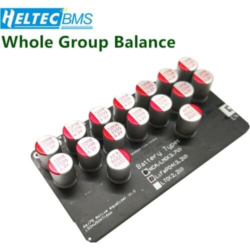 Fit Capacitor 5A 6A 7S Active Equalizer Balancer Lifepo4 Lithium titanate Lipo LTO Battery Energy active equalization module