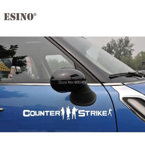 Car Styling New Style Decoration Car Accessory Counter Strike CS Creative Sticker Car Whole Body Vinyl Decals