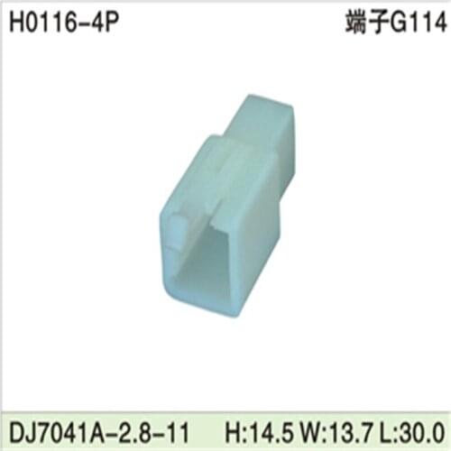 Free shipping 500pcs DJ7041A-2.8-11 4Pin 2.8mm AMP Car Electrical Wire Connectors for VW,BMW,Audi,Toyota,NISSAN AND other