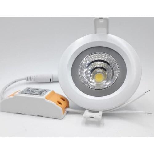 Free Shipping Waterproof IP65 12W/15W Dimmable COB LED down light high quality dimmering LED downlight AC110V/AC220V
