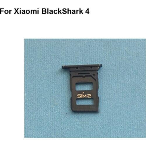 For Xiaomi BlackShark 4 New Tested Sim Card Holder Tray Card Slot For Xiao mi Black Shark 4 Sim Card Holder Replacement