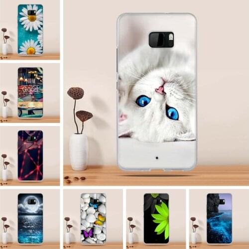 For HTC U Ultra Case Cover 5.7" 3D Soft TPU Silicon Coque for HTC U Ultra Phone Case Cover Funda For HTC U Ultra Back Cover Capa