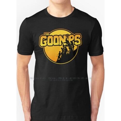 The Goonies-Ver 1 T Shirt 100% Pure Cotton The Goonies Mikey Sloth Data Mouth Brand Andy Seth Never Say Die Fratelli Astoria