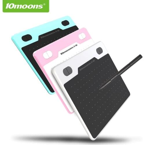 Hot Sale New 10moons 6-Inch Ultralight Graphic Tablet Signature Pen Tablet Graphics Drawing Tablet Compatible Android Device