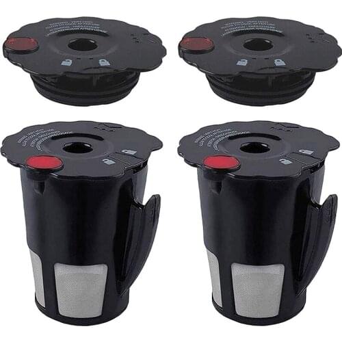 Reusable Coffee Filters Compatible for Keurig K Cup 2.0 Series Replacement Parts K200 K250 K300 K350 K400 K450 (2PCS)