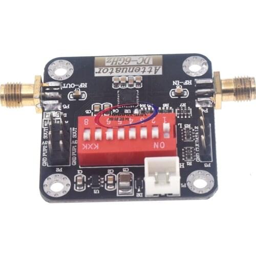 HMC624A digital radio frequency attenuator module 0.5dB DC~6GHz step accuracy of the highest 31.5dB