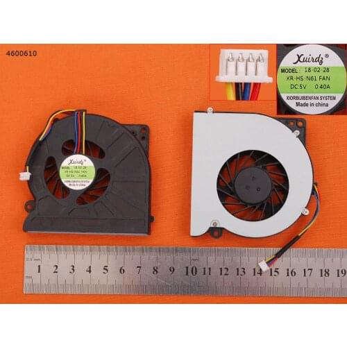 NEW Laptop Cooling Fan for ASUS N61 N61V N61W N61J N61JV N61JQ N61VG K72D K72DR K52 A52J KSB06105HB DC05V 0.40A