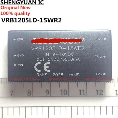 1pcs VRB1205LD-15WR2 VRB1205LD DC/DC power supply module input 9-18V single output 5V 3A quality 100% new imported original
