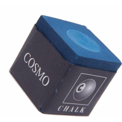 Original COSMO Chalk Billiard Chalk Blue Oil Pool Chalk Snooker Chalk 1 PCS Professional Billiard Accessories Collection