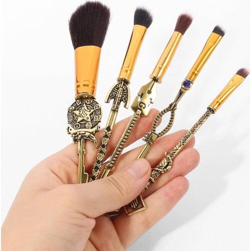 Jojos Bizarre Adventure Anime Peripheral Makeup Brush Cospaly Two-Dimensional Style Makeup Brush Set
