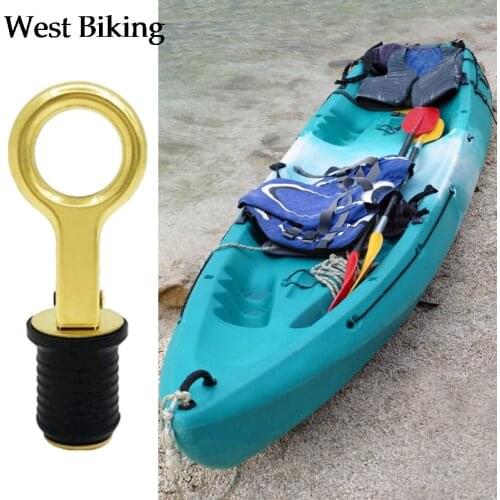 Rubber Brass Snap Tight Flip Style Hull Live Well Boat Drain Plug Boat Bilge Transom Seawall Bait Well Boat Accessories