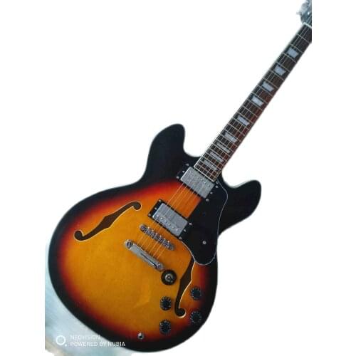 All hollow jazz electric guitarYou can customize the colors you like