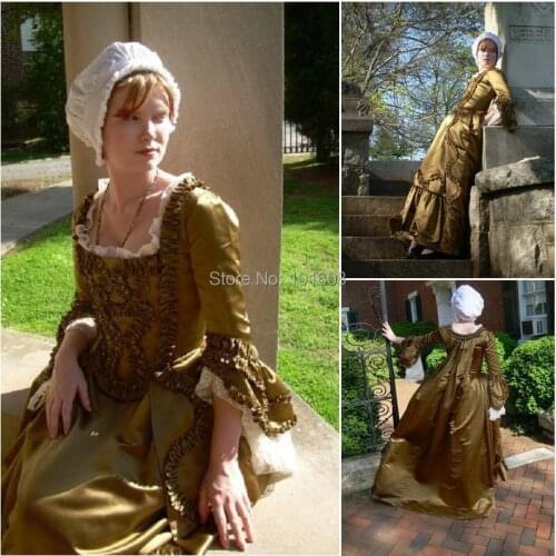 Victorian Corset Gothic/Civil War Southern Belle Ball Gown Dress Halloween dresses US 4-16 R-258 sleave