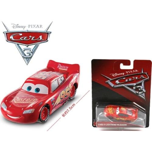 1:55 Disney Pixar Cars 3 Lightning Mcqueen Alloy Car Models Best Children Toys Boys Birthday Christmas Gifts