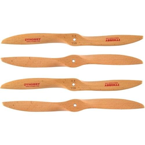 1Pc 3D 27x8 Beechwood CCW Propeller Gas Plane Prop For RC Model Airplane