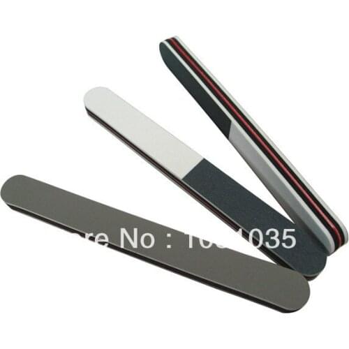 10pcs/lot polishing file nail shiner 3 step nail buffer free shipping