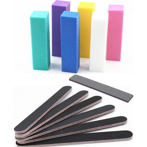 13Pcs/Set Nail Art Buffer Block File Emery Board Pedicure Manicure Buffing Tool Manicure Tool Portable Easy to Use Nail Buffing