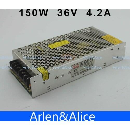 150W 36V 4.2A Single Output Switching power supply for LED Strip light AC to DC