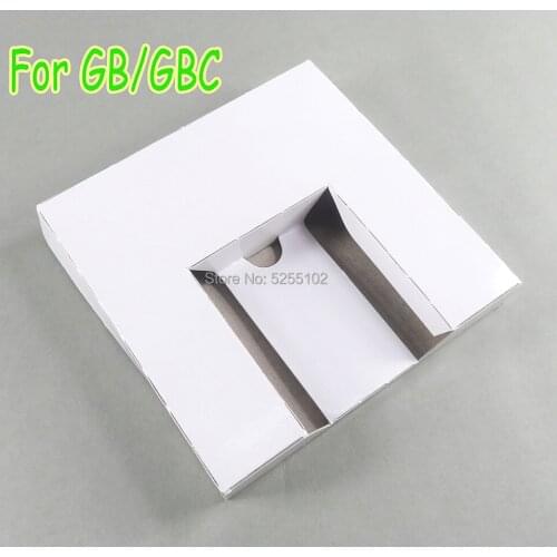 30PCS Inlay Insert Tray For GB or for GBC Carton 120*120MM Cardboard Inner Inlay Insert Tray Game Cartridge Tray US JP version