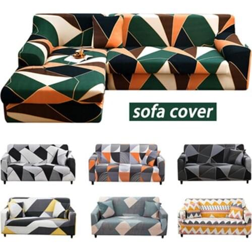 Printed Sofa Cover Thick Sofa protector Pet scratched For Home Decoration Living Room couch Cover corner Sofa Slipcover L Shape