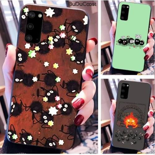 Studio Ghibli Spirited Away Soot Totoro Phone Case For For Samsung Galaxy A20 A30 A40 A50 70 A10S 20S A2 Core C8 A30S A50S A31