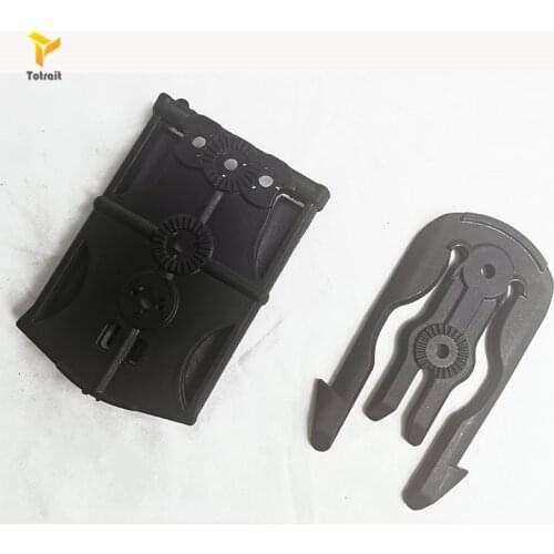 Totrait Safariland Molle Holster Locking Fork System Quick Locking System Kit Short Type Black
