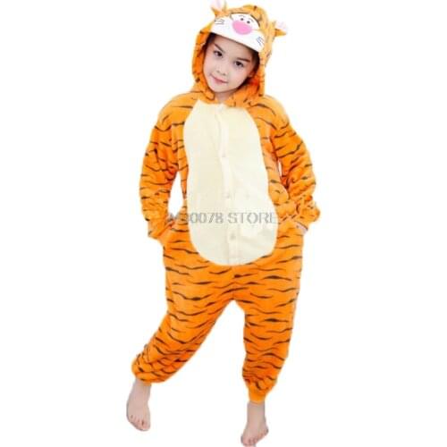 Child Cartoon Hoodies Homewear Girl Boys Sleepwear Kids Winter Warm Cosplay Kids Soft Bathrobe Pajamas Childrens Clothing