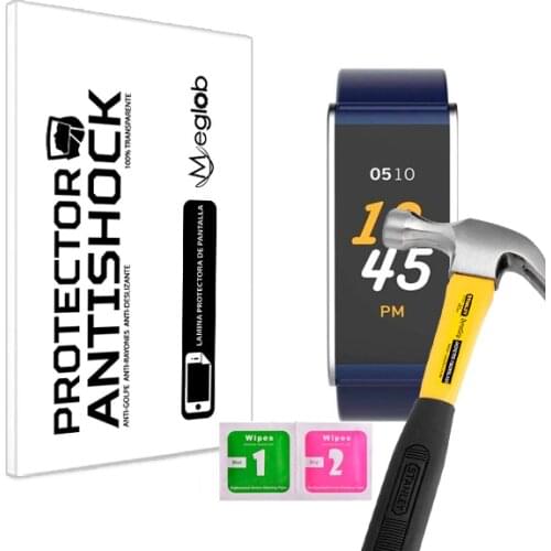 Screen protector Anti-Shock Anti-scratch Anti-Shatter compatible with MyKronoz ZeFit 4