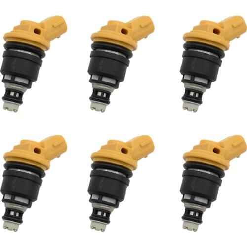 6PCS/LOT Fuel Injector For Subaru Sti WRX GC8 2.5L 16600-AA170 FJ942 SF-61-550CC 16600AA170 2004-2012