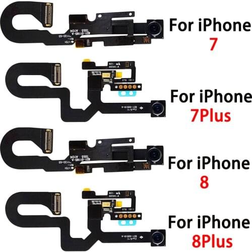 Front Facing Camera Module With Proximity Sensor + Microphone Flex Cable Replacement Par for iPhone 7 7Plus 8G 8 Plus