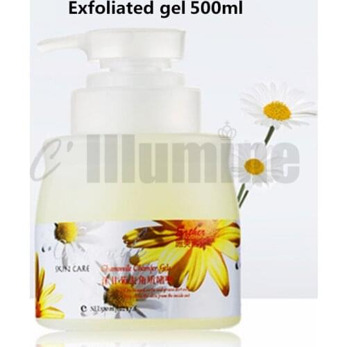 500ML Chamomile Scrubs Exfoliator Exfoliated Gel Great for allery skin Moisturizing Beauty Salon Products