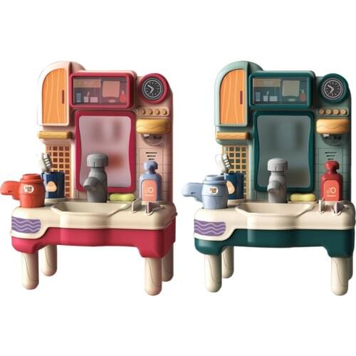 Washbasin Play Toys Bathroom Toy with Water Washbasin Gift for Kids