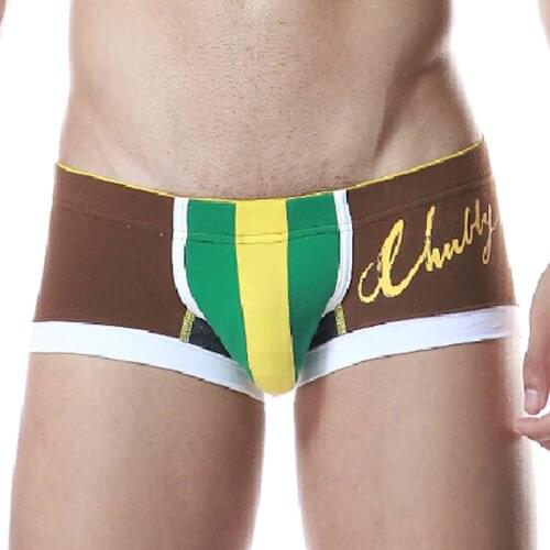 SEOBEAN Mens cotton boxer underwear Man Intimates boxer sexy Stretch Pajama Boxer Short Fashion jockstrap lingerie Underpants